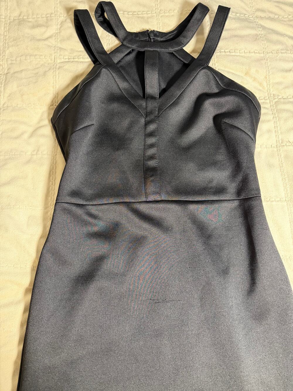 GUESS by Marciano Women's Black Strappy Bodycon Mini Dress Size 4 -222